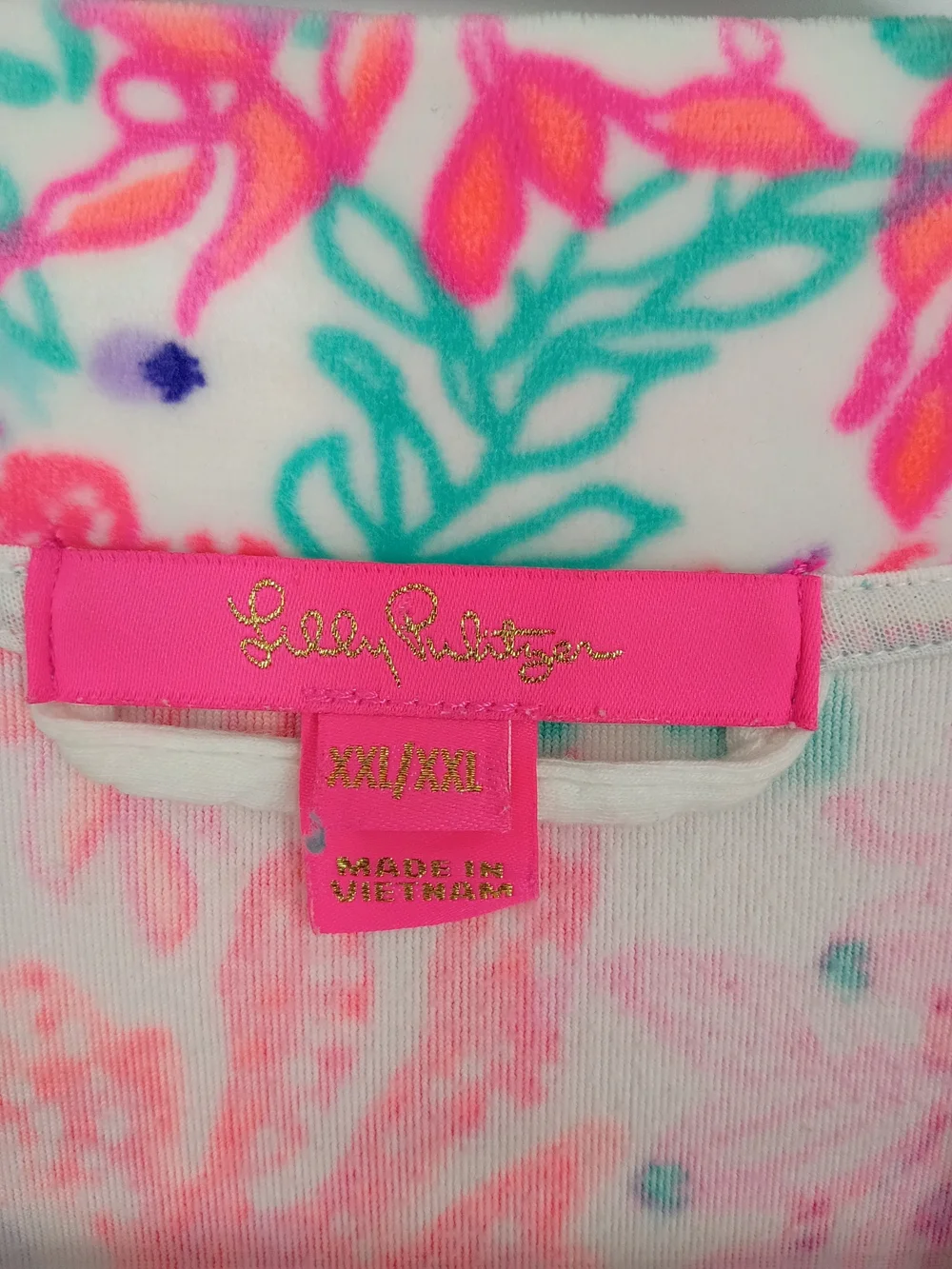 Lilly Pulitzer Velour Robe 